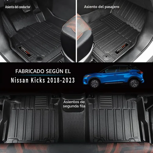 Vista 2 de Juego de alfombrillas de ajuste personalizado para todo tipo de clima de 2 filas y revestimiento de carga para maletero, compatible con accesorios