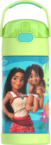 Vista 25 de THERMOS FUNTAINER Botella de agua con pajita, 12 onzas, Avengers