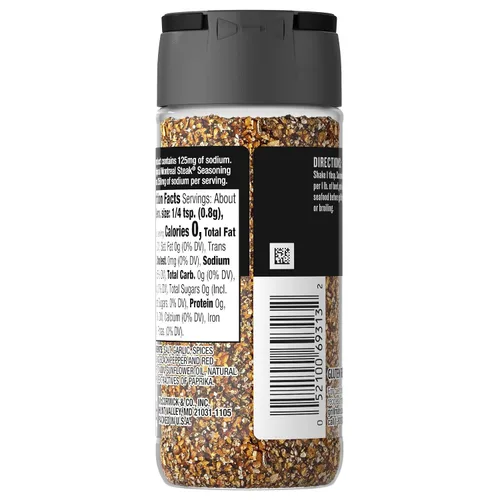 Vista 19 de McCormick Grill Mates Montreal. - Condimento para carne con un 25 % menos de sodio