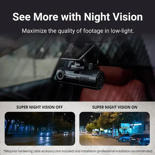 Vista 7 de Thinkware Dash Cam, F70 PRO - 1080p FHD, Wi-Fi, modo de estacionamiento