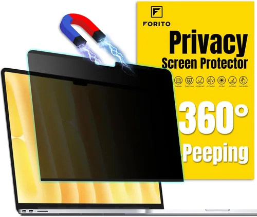 Vista 10 de F FORITO Protector de pantalla magnético de privacidad compatible con MacBook Pro de 13 pulgadas (2016, 2017, 2018, 2019, 2020, 2021, 2022, M1, M2)