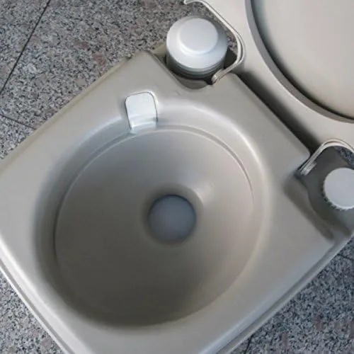Vista 7 de Inodoro de ahorro de agua de 20L Inodoro Flush Viaje Camping al aire libre/interior Orinal Inodoro Desmontable