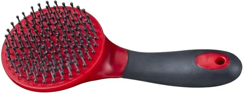 Vista 2 de Tough 1, cepillo para melena y cola de caballo con manija cómoda, talla única