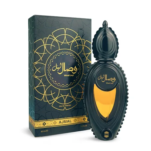 Vista 9 de Ajmal Wisal Dhahab Eau de Parfum Unisex, 1.7 oz - Aroma a madera afrutada