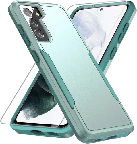 Vista 11 de Funda para Samsung Galaxy S21 Plus, con protector de pantalla HD [probada contra caídas de grado militar], funda protectora resistente a prueba