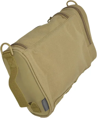 Vista 4 de Reveille(TM) Hazard 4(R) Bolsa resistente para equipo de aseo y elementos de tocador., Marrón Coyote