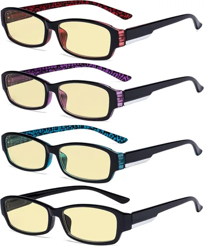Vista 9 de Eyekepper Gafas de lectura - Lentes de lectura con estilo para mujer +0.50