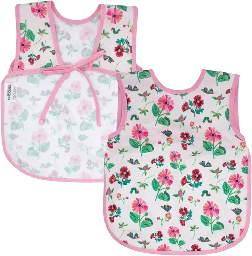 Vista 14 de BapronBaby Eric Carle Bapron - Babero más seguro sin corbata para el cuello - Bebé y niño pequeño - Suave impermeable - Sin PVC, BPA y ftalatos - 6
