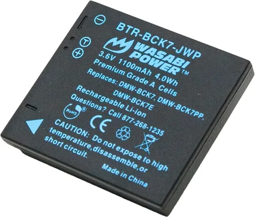 Vista 3 de Wasabi Power Batería para cámaras Panasonic DMW-BCK7, NCA-YN101G y Panasonic Lumix