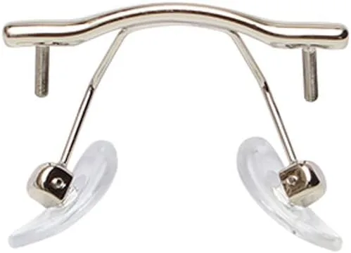 Vista 4 de Gafas sin montura Puente de nariz Gafas Almohadillas de nariz Piezas Tornillos Destornillador