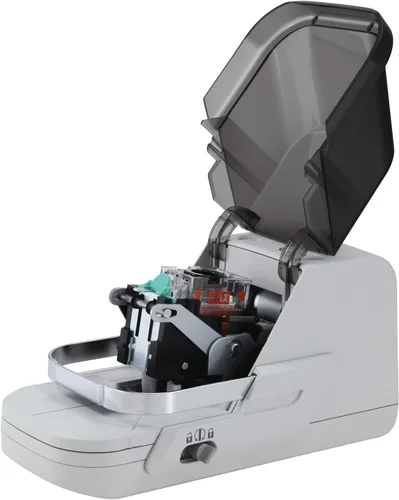 Vista 2 de MAX, MXBEH70FII, engrapadora electrónica resistente, 1 cada uno, gris negro