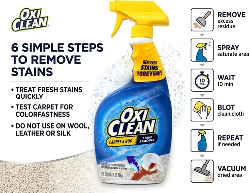 Vista 2 de Quitamanchas para alfombras OxiClean - 24oz