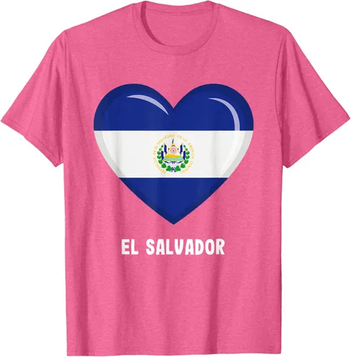 Vista 40 de Camiseta Bandera de El Salvador Camiseta salvadoreña