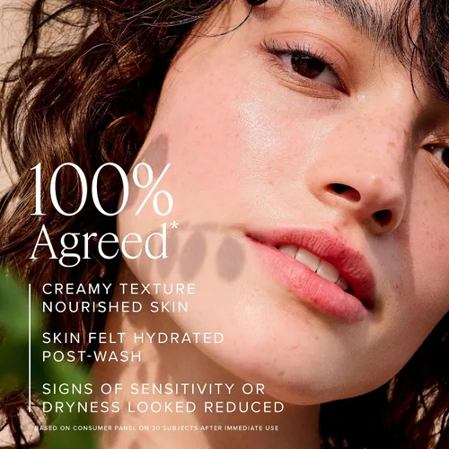 Vista 3 de Farmacy - Limpiador facial cremoso suave - Limpiador facial hidratante para nutrir y ayudar a eliminar el maquillaje y las impurezas - Enriquecido