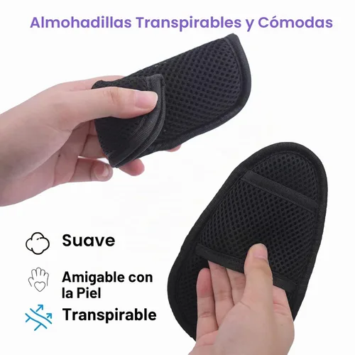 Vista 4 de Correas de asiento universales de 5 puntos, cinturón de arnés ajustable para silla alta, cinturón de arnés con 4 almohadillas para los hombros