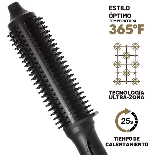Vista 2 de ghd Rise Cepillo Caliente Voluminizador - Cepillo caliente profesional de 1.25” para cabello seco con elevación máxima de la raíz, 2x volumen
