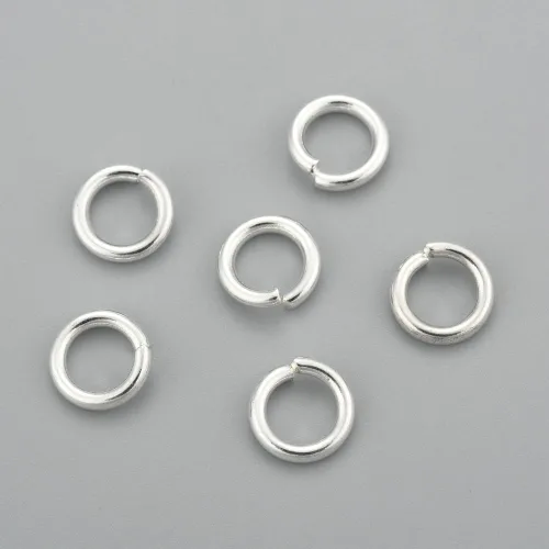 Vista 85 de HDSupplies 100 piezas - 4mm de argollas de acero inoxidable 304 de tono negro - Calibre 22 (espesor de 0.6mm)