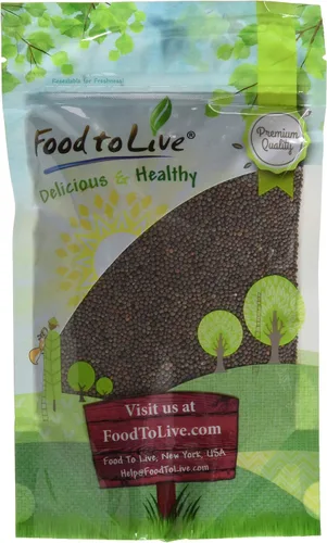 Vista 4 de Food to Live Semillas de brócoli para brotar, 2 onzas – Veganas, Kosher, Sirtfood, a granel. Ricas en sulforafano, vitamina C, vitamina A. Ideal