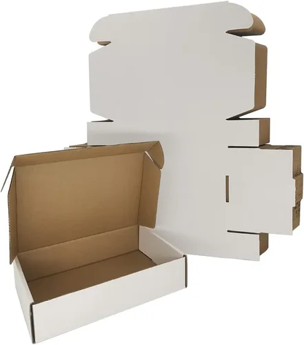 Vista 15 de Paquete de 25 cajas de envío pequeñas de 4 x 4 x 1 pulgadas, sobres de cartón corrugado negro para negocios de embalaje por correo (BK441-25)