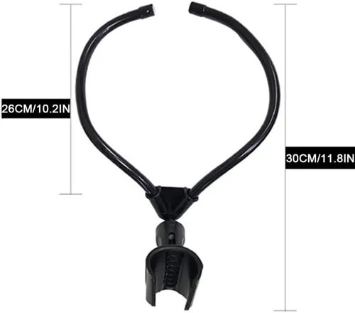 Vista 5 de MOMOMAGE Soporte para micrófono de cuello (bloqueo) Trucos de magia para magos Accesorios de escenario ilusiones Gimmick Fun Soporte mágico