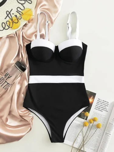 Vista 3 de Modihito Bañador Push Up de una pieza para mujer