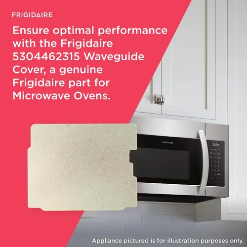 Vista 4 de Frigidaire 5304462314 Cubierta de guía de ondas para hornos de microondas