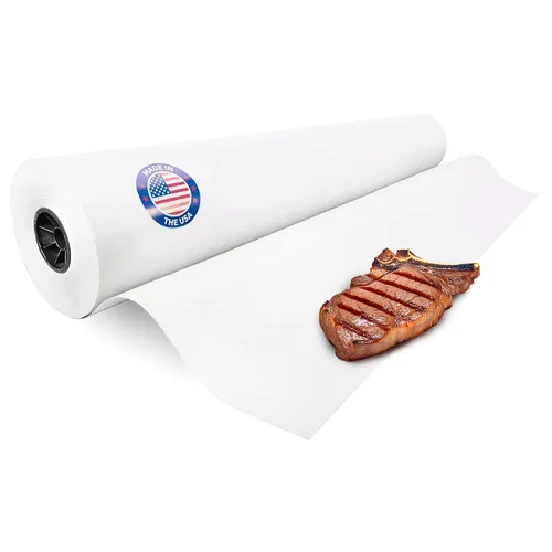 Vista 27 de Papel de carnicero negro de 18 x 2160 pulgadas (180 pies) – Rollo de papel de carnicero natural hecho en Estados Unidos para carne y pescado, sin