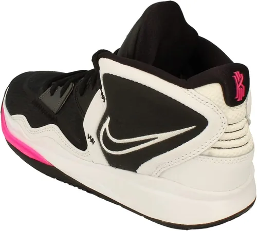 Vista 2 de Kyrie Infinity TB para hombre, talla 10.5 a 13.0, color blanco y negro