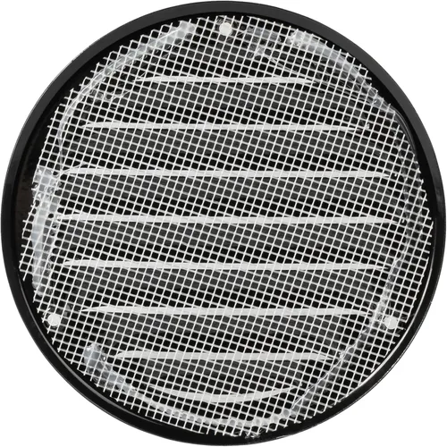Vista 7 de Cubierta para salida de ventilación – Ventilación redonda de Soffit – Rejilla de ventilación – Cubierta de rejilla – Malla mosquitera integrada