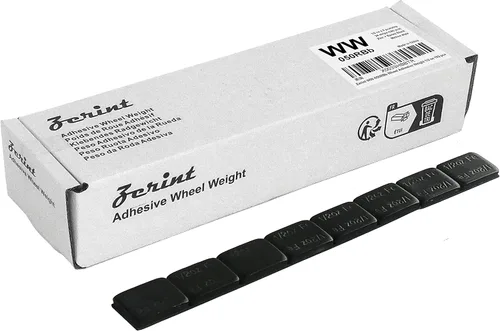 Vista 8 de Pesas adhesivas adhesivas para rueda de 1/4 oz (60, color negro, estilo suave)