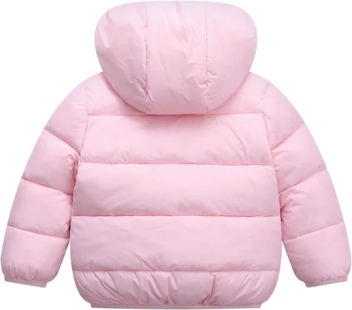 Vista 2 de Chaqueta acolchada acolchada para bebé niño y niña, abrigo cálido para invierno y nieve
