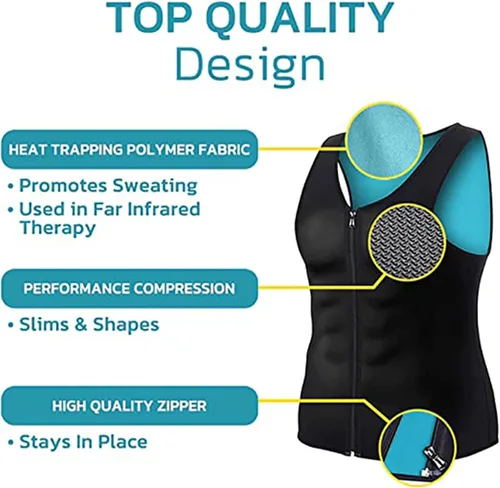 Vista 3 de Manson Ginecomastia Compress - Chaleco de compresión de ginecomastia para hombre, camiseta sin mangas de compresión de ginecomastia