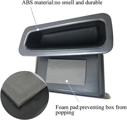 Vista 10 de Mango de puerta Vesul con caja de almacenamiento para apoyabrazos, tipo contenedor de teléfono, para Volvo XC60 2009 2010 2011 2012 2013 2014 2015