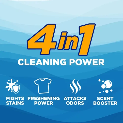 Vista 3 de ARM & HAMMER Detergente líquido para ropa, aroma Clean Burst, 174 onzas