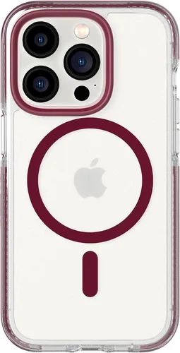 Vista 9 de tech21 iPhone 14 Pro Evo Crystal compatible con MagSafe® - Funda transparente que absorbe los golpes y los arañazos con protección FlexShock