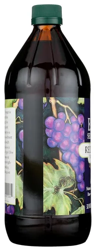 Vista 5 de Eden Vinagre de vino tinto orgánico, 32 fl oz, crudo, vidrio ámbar