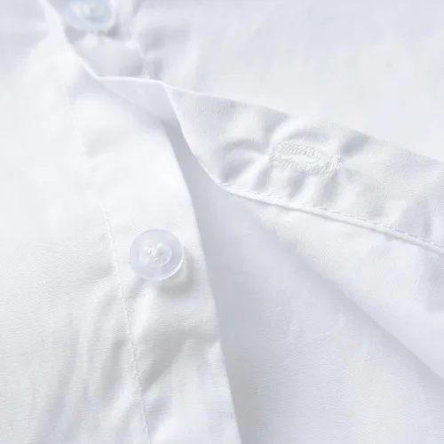 Vista 6 de Camisa a rayas para niños pequeños con corbata de moño + pantalones largos con tirantes