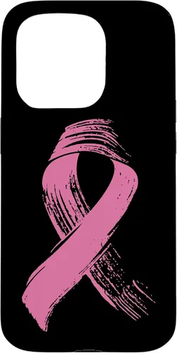 Vista 14 de iPhone 16 Cinta Rosa Cáncer de Mama - Estuche de Concientización sobre el Cáncer de Mama
