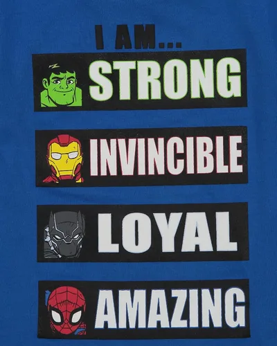 Vista 6 de Marvel Avengers Spidey and His Amazing Friends 4 Pack T-Shirts Toddler to Big Kid
