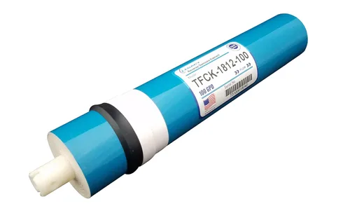 Vista 6 de PureT TFCK-1812-75 - Filtro de membrana semipermeable de ósmosis inversa, capacidad de 75 galones por día, filtro de agua para purificación