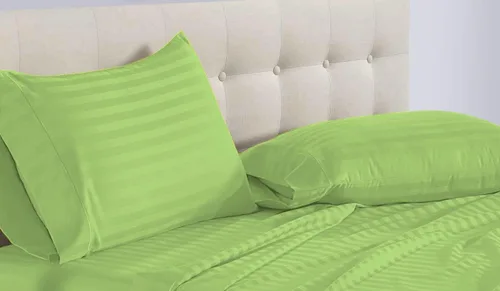 Vista 10 de Epic Cotton 100% algodón egipcio, juego de sábanas de 4 piezas de cama de agua sin adjuntar de 1000 hilos, tamaño Queen, bolsillo profundo de 15