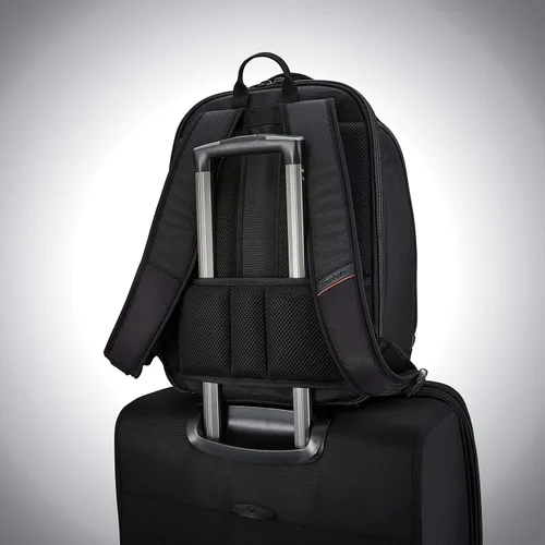 Vista 8 de Samsonite Mochila Pro Slim unisex para adultos, Negro -, Mochila Pro Slim