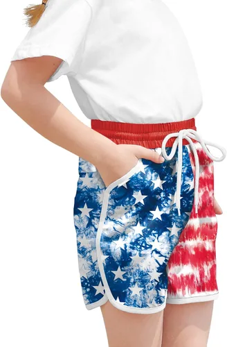 Vista 5 de BesserBay Traje de baño adorable de verano para niña, con cordón, 3-14 años