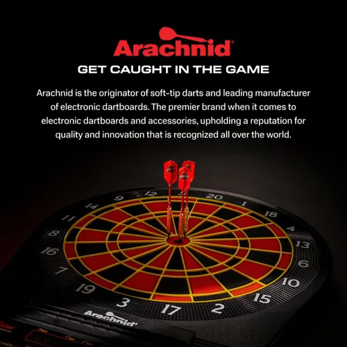 Vista 7 de Arachnid Cricket Pro 450 Electronic Dartboard