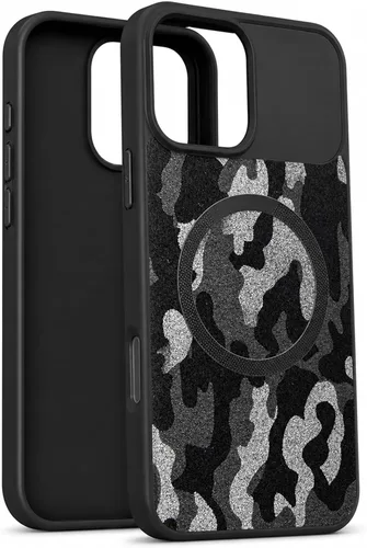 Vista 54 de Funda de silicona con soporte para iPhone 17 Pro [compatible con MagSafe] [Protección completa de la cámara] (6.3 pulgadas 2025), fundas de teléfono