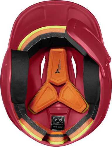 Vista 4 de Easton Casco de bateo de béisbol PRO MAX Protector de mandíbula reversible incluido Mate Varios tamaños