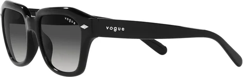Vista 3 de Vogue Eyewear X Hailey Bieber Collection Vo5444sf - Gafas de sol cuadradas de ajuste de puente bajo para mujer