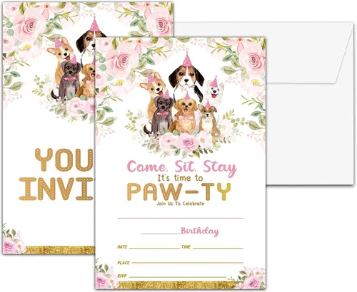 Vista 29 de Invitaciones para fiesta de primer cumpleaños, invitaciones de cumpleaños con purpurina de globo, invitaciones de cumpleaños de doble cara