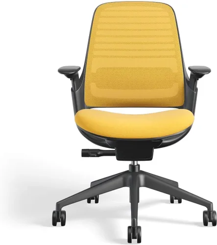 Vista 5 de Steelcase Series 1 Silla de Oficina de Trabajo, Canary
