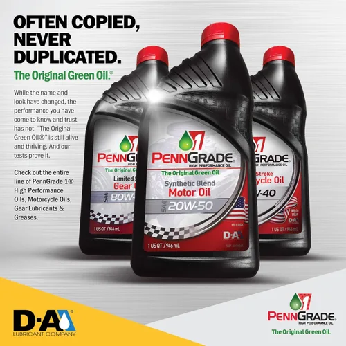 Vista 6 de Penn Grade 1, 77326, Limited Slip GL-5 Gear Oil SAE 80W-90, 1 cuarto de galón